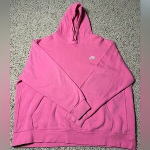 Nike Vibrant Pink Pullover Hoodie